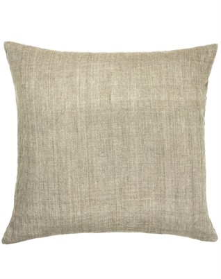 Linen Pude - Matcha - 50 x 50 Cm